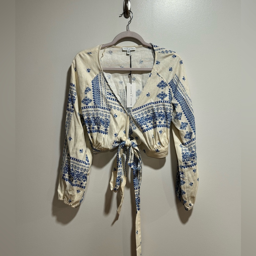 BNWT- MAISON D' AMELIE PARIS TOP XS